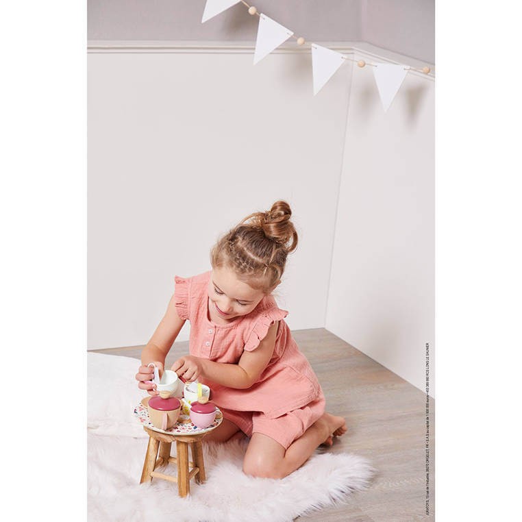 Drewniany zestaw do herbaty Twist 2+ / Janod J06631