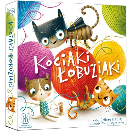 Kociaki łobuziaki - Gra planszowa / Wydawnictwo Nasza Księgarnia