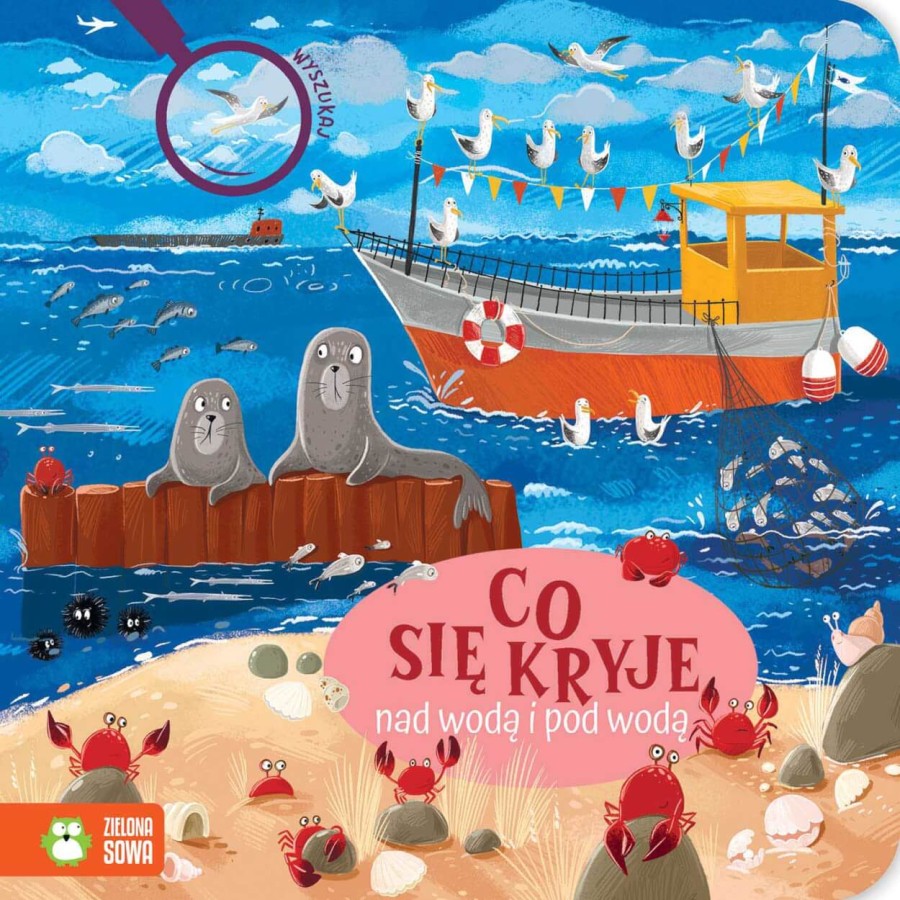 Co się kryje nad wodą i pod wodą / Wydawnictwo Zielona Sowa