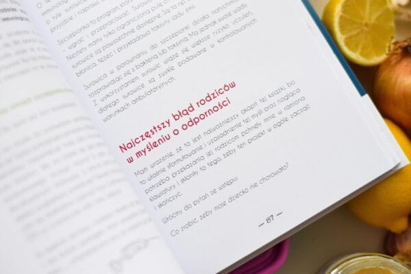 Książka “Odporność Czy Twoje dziecko może nie chorować?” / Pan Tabletka