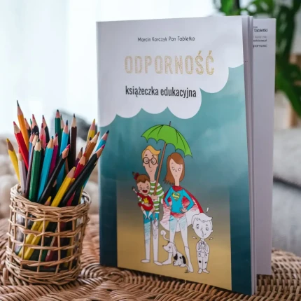 Książeczka edukacyjna dla dzieci “Odporność” / Pan Tabletka