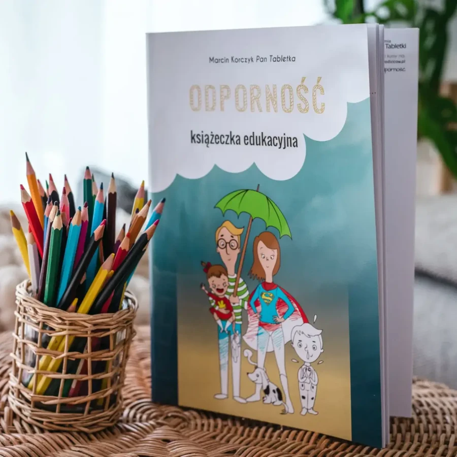 “Kolorowe ziółka” – książeczka edukacyjna dla dzieci / Pan Tabletka