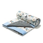 Koc piknikowy z kieszonką, mata do zabawy XXL 180x190 - PRINCE / La Millou