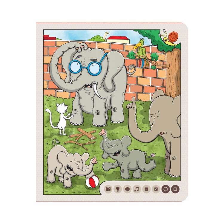 Zestaw Zwierzęta w zoo / Czytaj z Albikiem