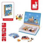 Magnetyczna układanka Pojazdy Magnetibook kolekcja 2018 / Janod