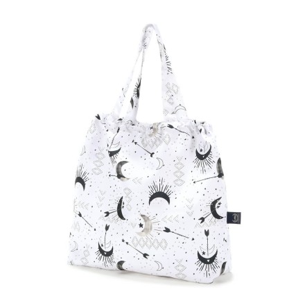 Shopper Bag z kieszonką - BRIGHT LUNA / La Millou
