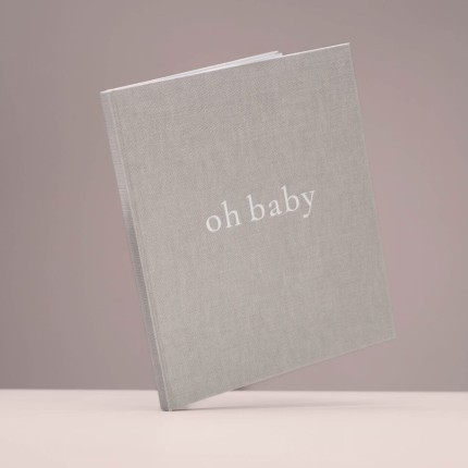 Pamiętnik dziecka – oh baby Classic Grey