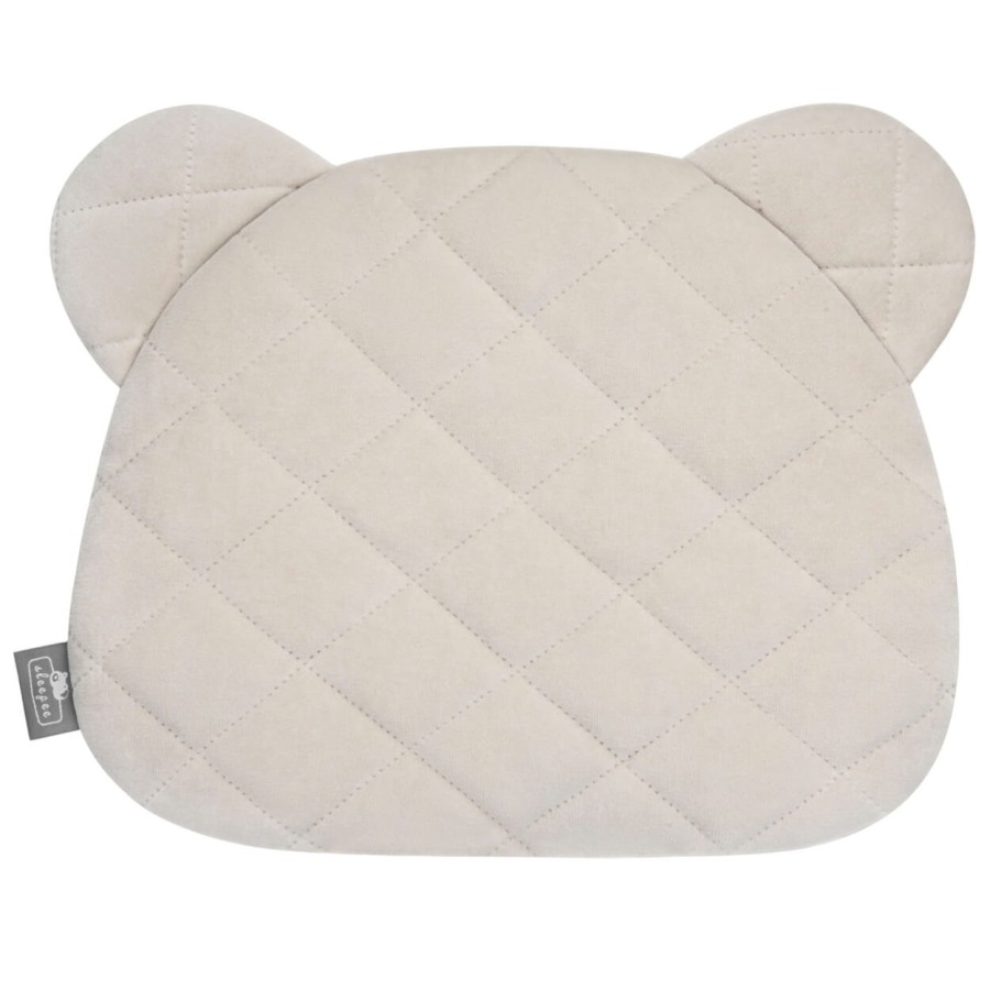 Płaska Misiowa Poduszka Royal Baby Sand / Sleepee
