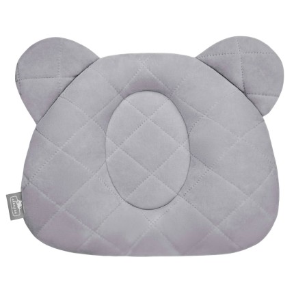 Poduszka z wgłębieniem na główkę Royal Baby Grey / Sleepee