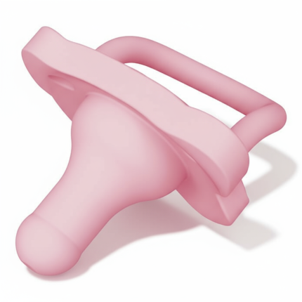 Smoczek silikonowy o kształcie butelki standard różowy, 0-6 msc. / Dr Brown's