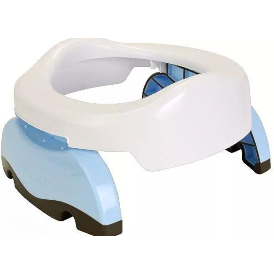 2w1 nocnik turystyczny i nakładka na toaletę, biało-niebieski / Potette Plus