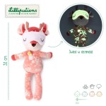 Przytulanka do spania z elementami fluorescencyjnymi Sarenka Stella 6m+ / Lilliputiens