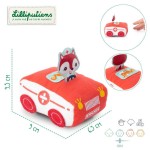 Miękkie auto z napędem pull-back Lisiczka Alice 18 m+ / Lilliputiens