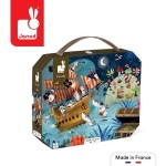 Puzzle w walizce Wyprawa po skarb 36 elementów 4+ / Janod