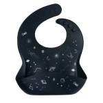 Śliniak silikonowy - Space / LouLou Lollipop