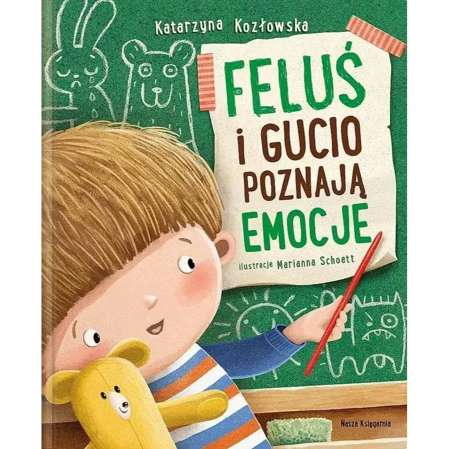 Feluś i Gucio poznają emocje / Wydawnictwo Nasza Księgarnia