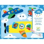 Wodne kolorowanki "Ukryte na niebie" / Djeco DJ09061