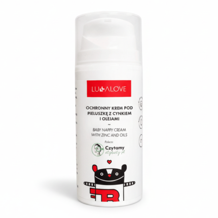 Ochronny krem pod pieluszkę z cynkiem i olejami, 100 ml / Lullalove