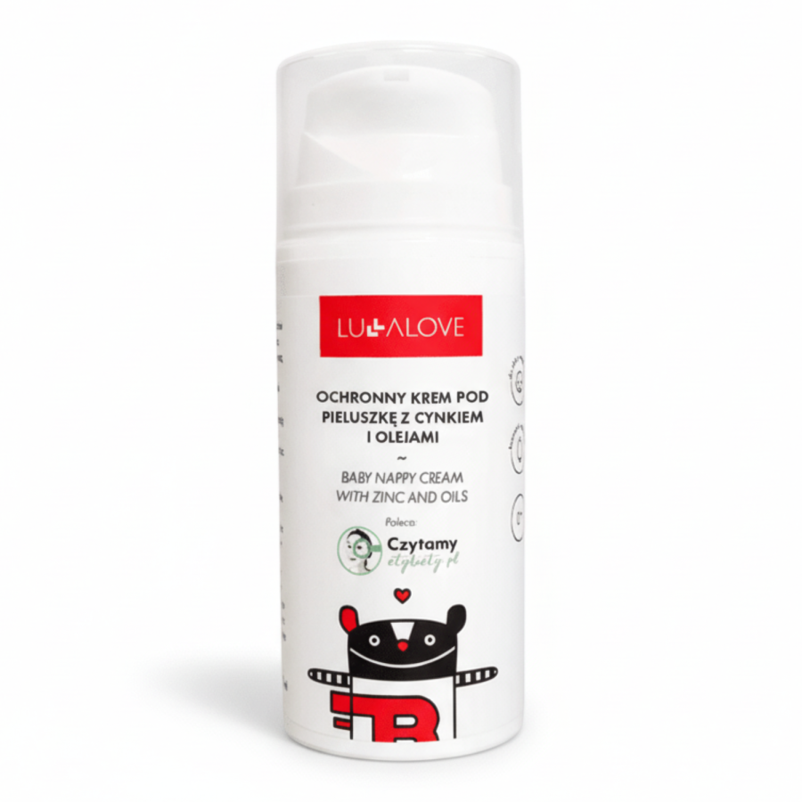 Ochronny krem pod pieluszkę z cynkiem i olejami, 100 ml / Lullalove