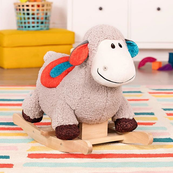 Rodeo Rocker Loopsy – pluszowa OWIECZKA na biegunach / B.Toys
