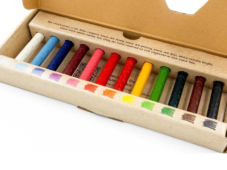 Kredki Medenka CLASSIC z wosku pszczelego 3+, 100% naturalne