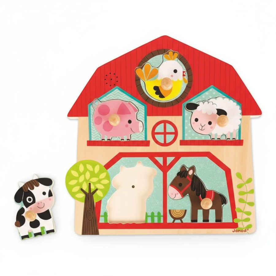 Puzzle muzyczne Mieszkańcy farmy / Janod