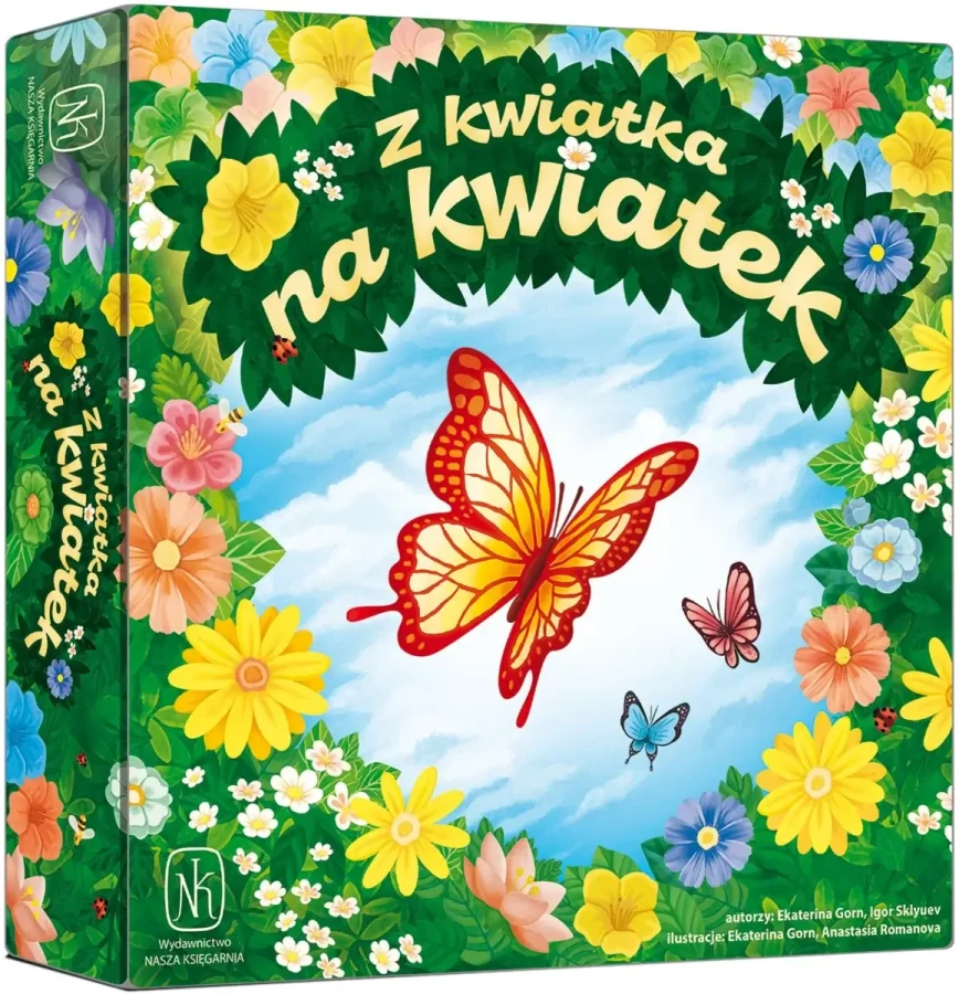 GRA - Z kwiatka na kwiatek / Wydawnictwo Nasza Księgarnia