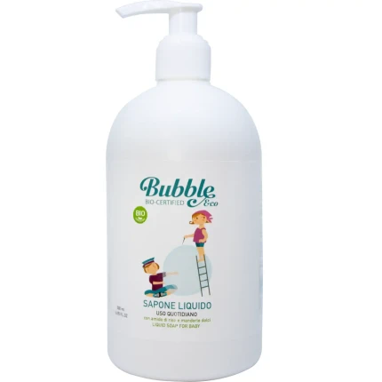 Organiczne Mydło w Płynie dla Dzieci, 500 ml, 0m+ / Bubble&CO