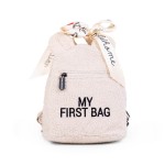 Plecak dziecięcy My First Bag - Teddy Bear White (Limited Edition) / Childhome CWKIDBTW