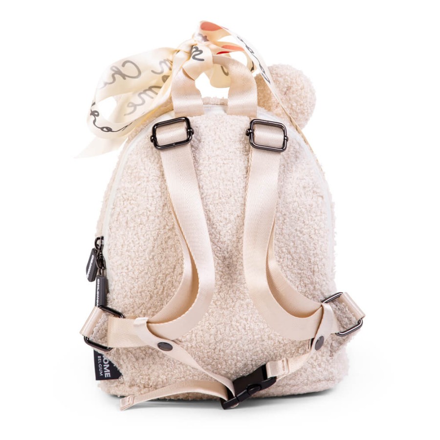Plecak dziecięcy My First Bag - Teddy Bear White (Limited Edition) / Childhome CWKIDBTW