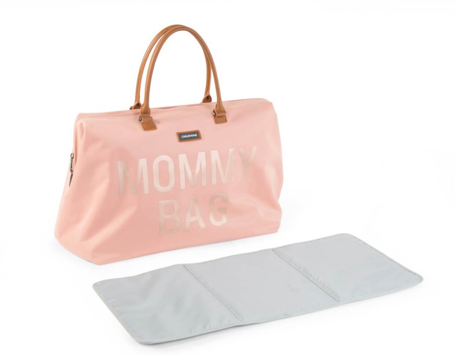 Torba Mommy Bag Różowa / Childhome CWMBBP