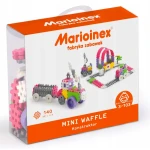 Klocki waffle MINI konstruktor dziewczynka 140 szt. / Marioinex