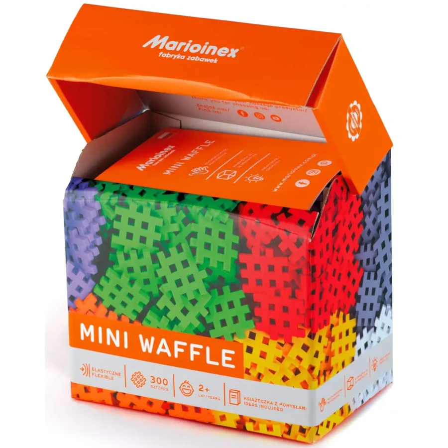 Klocki waffle MINI 300 szt. / Marioinex