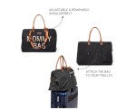 Torba Mommy Bag Czarno-Złota / Childhome CWMBBBLGO