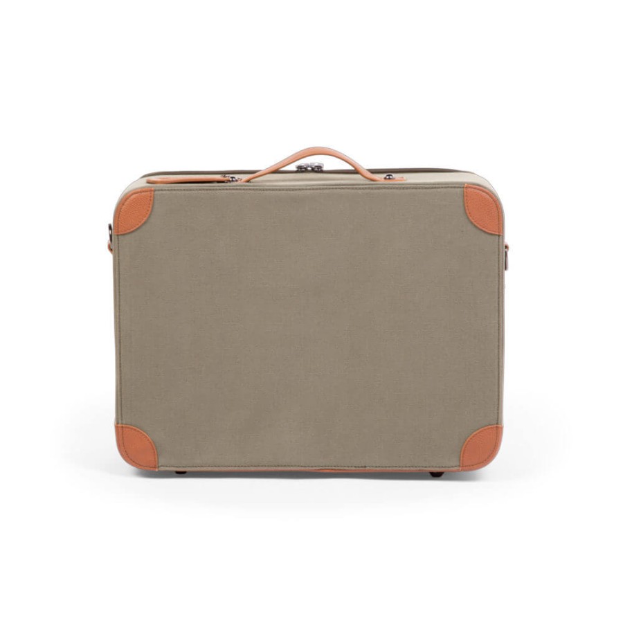 Walizka dziecięca Mini Traveller Kanwas Khaki / Childhome CWSCKKA