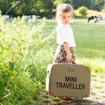 Walizka dziecięca Mini Traveller Kanwas Khaki / Childhome CWSCKKA