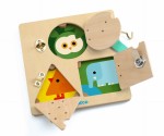 Drewniana tabliczka manualna LockBasic / Djeco DJ06213