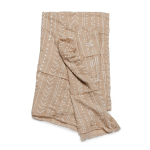 Otulacz muślina bambusowa - Almond Mudcloth / Loulou Lollipop