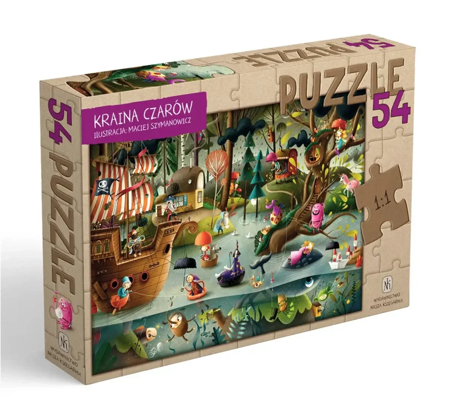 Kraina Czarów PUZZLE / Wydawnictwo Nasza Księgarnia