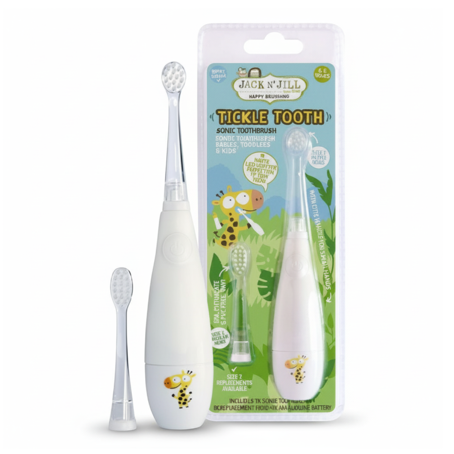 Soniczna szczoteczka dla dzieci, 0-6 lat / Jack N'Jill JJN01075K