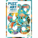 Puzzle artystyczne OŚMIORNICA 350 elem. / Djeco DJ07651