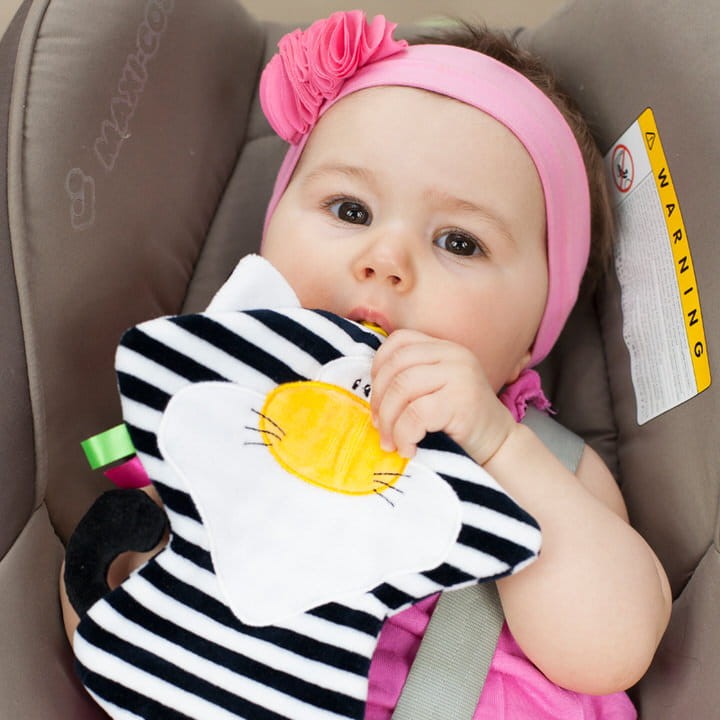 Kot pasiak szeleścik sensoryczny / Mom's Care