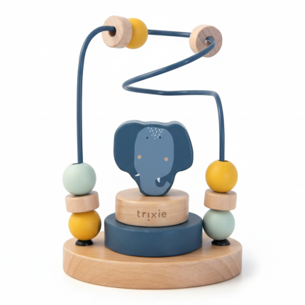 Labirynt z drewnianymi koralikami Słoń / Trixie
