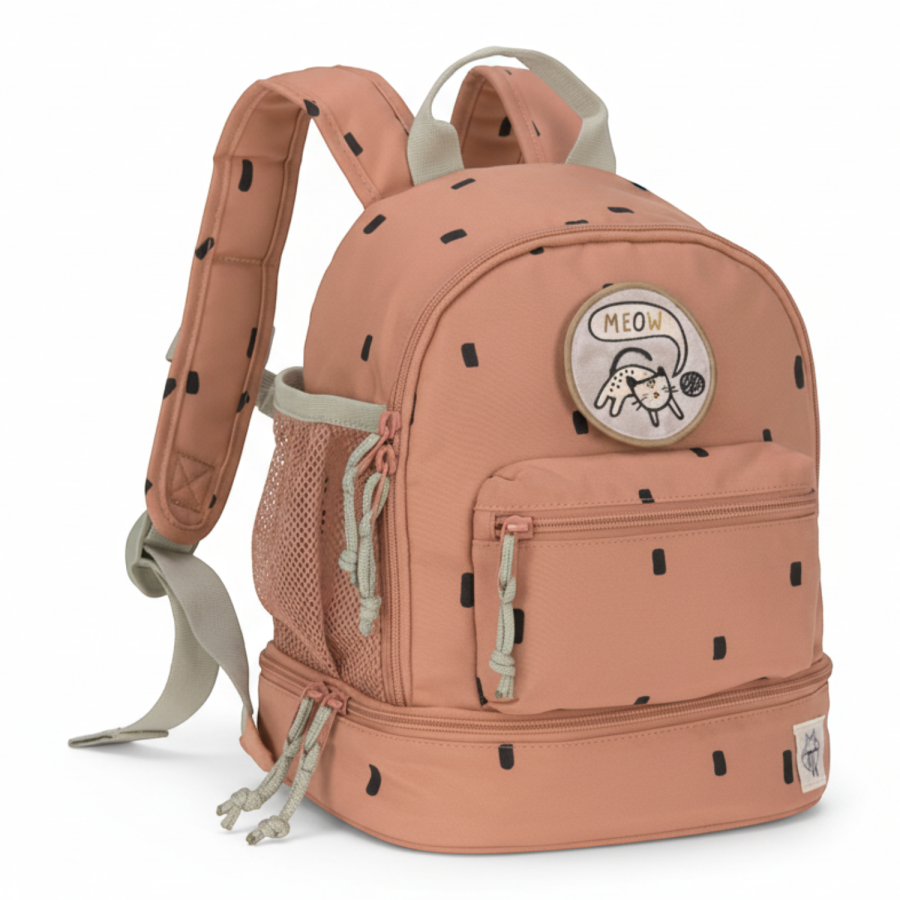 Plecak mini Happy Prints karmelowy / Lassig