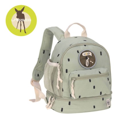 Plecak mini Happy Prints oliwkowy / Lassig 1203001581