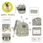 Plecak mini Happy Prints oliwkowy / Lassig