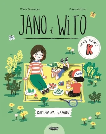 Jano i Wito uczą mówić "K". Kamień na pikniku / Wydawnictwo Mamania