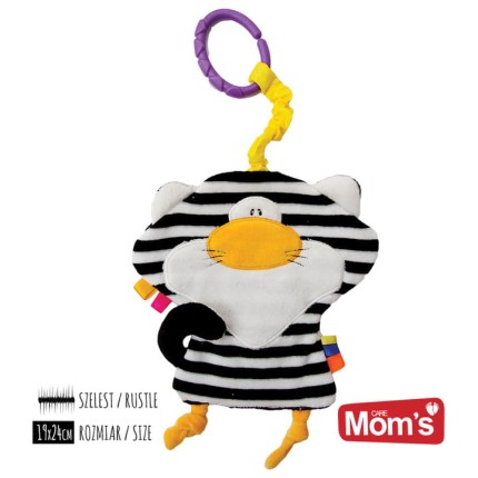Kot pasiak szeleścik sensoryczny / Mom's Care