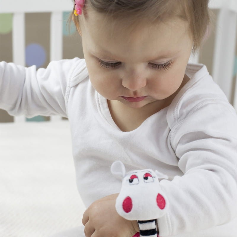 Grzechotka na rączkę Panda / Mom's Care