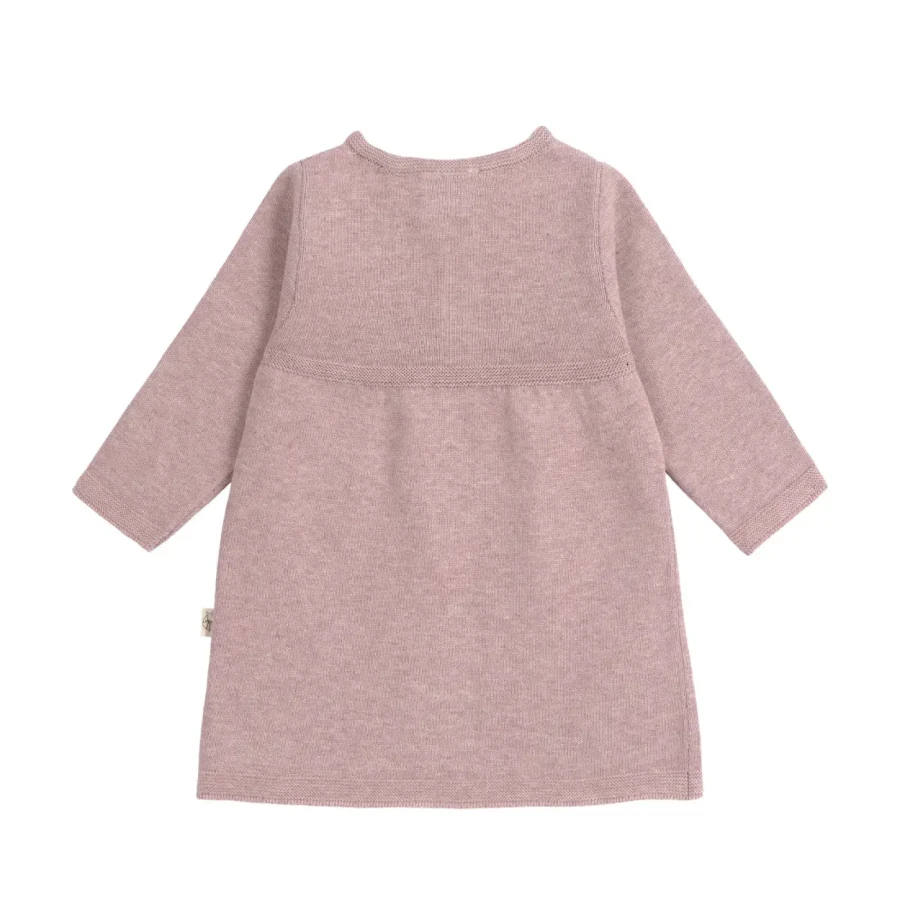 Sukienka Baby Knitted GOTS, Garden Explorer Light Pink / Lassig